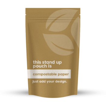 Compostable Paper Stand-Up Pouch