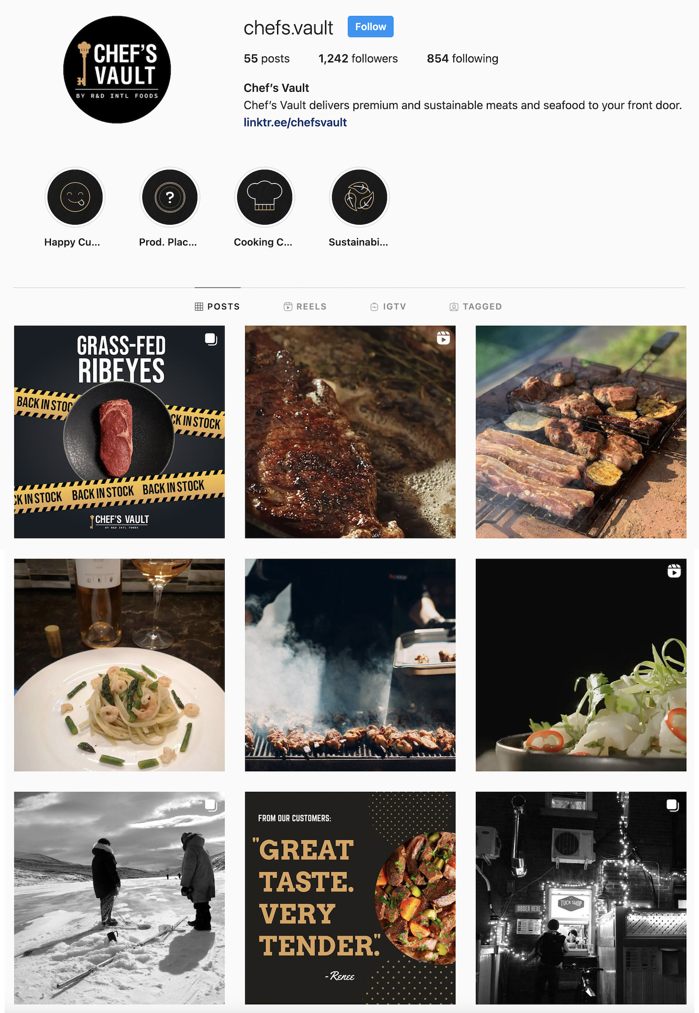 Chelfs Vault Instagram Grid Chelfs Vault Instagram Grid