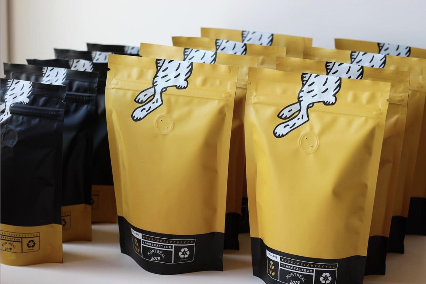 Rabbit Hole Roasters Recyclable Packaging