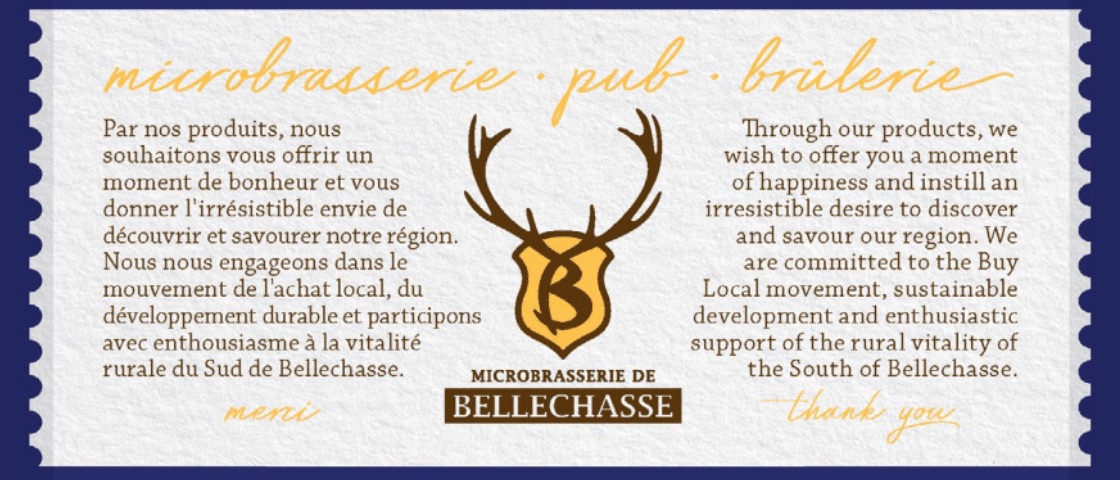 Microbrasserie de Bellechasse Back Pouch