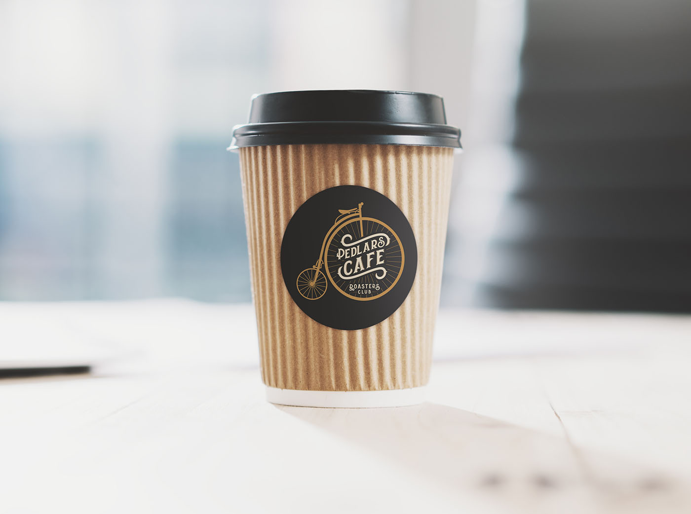 Pedlars Cafe Coffee Cup
