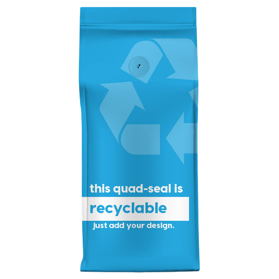 Recyclable Quad-Seal