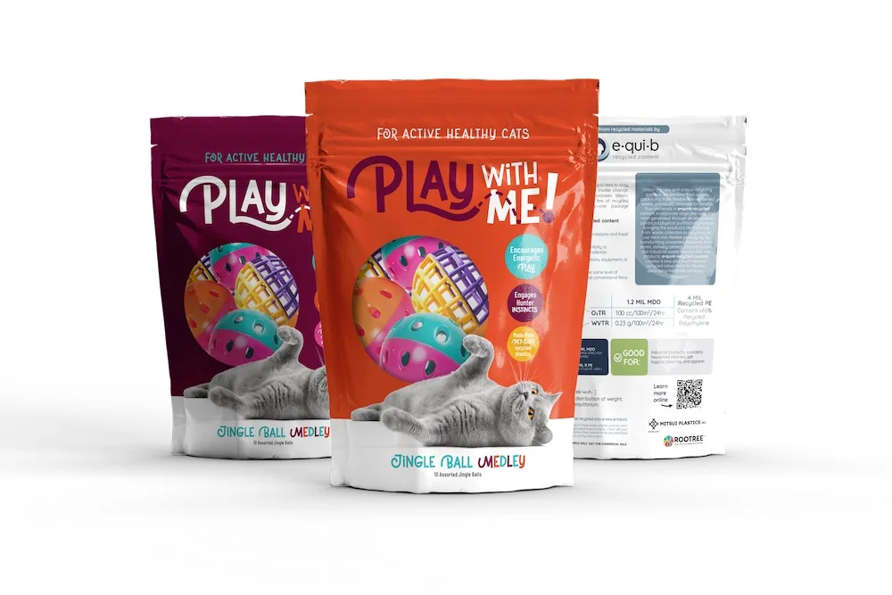 Pet Toy Recycled Pouches Pet Toy Recycled Pouches